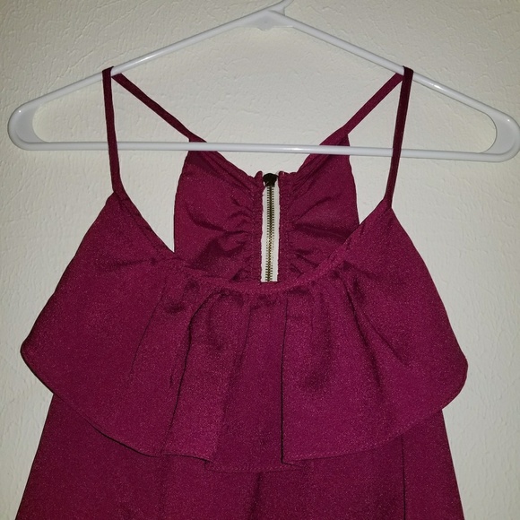 📦5/$25📦 Willy Jay's Purple Blouse - Picture 2 of 5